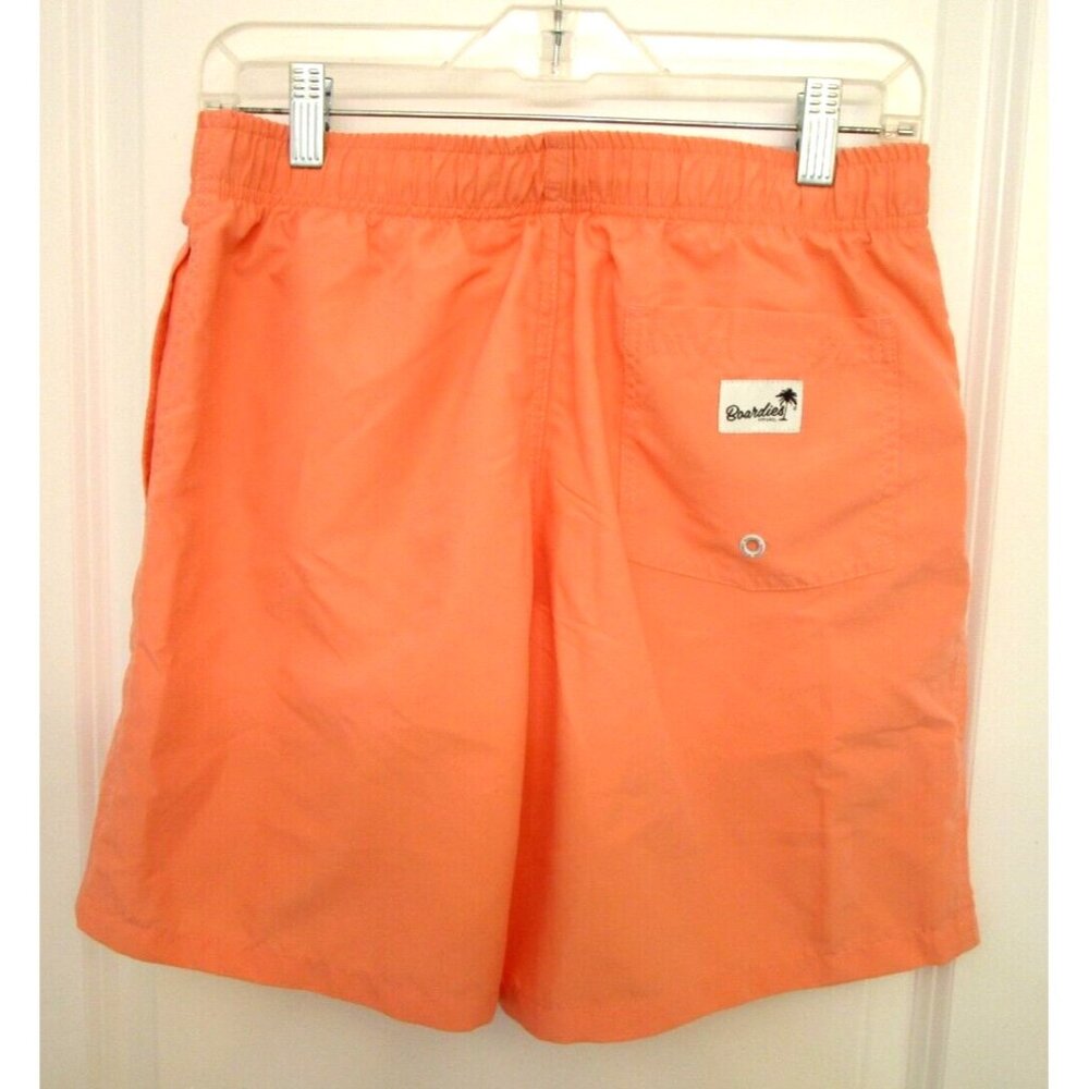BOARDIES Apparel - Men Swim Shorts Size Small - Coral/Orange Color - New W/Tags - Picture 11 of 16